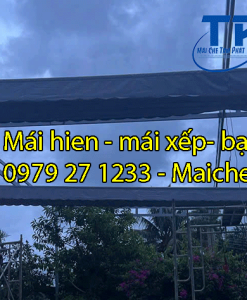 mái che bạt nắng mưa tại hóc môn