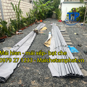 THI CÔng Mái Hiên, bạt che năng mưa ngoài trời ,Quận 2 TPHCM