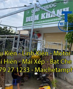 MÁI CHE TÂY Ninh ,mái hiên,mái bạt kéo cà fe. mái thả tự cuốn , 0979271233