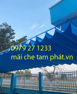 [BÁO GIÁ ]THi công mái che hiên,mái che bạt kéo ,mái thả tự cuốn ,tại cần giờ , 0979271233