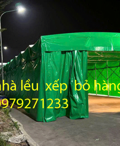 Mái hiên di động, mái xếp, mái bạt che Tiền Giang giá rẻ ; 0979271233