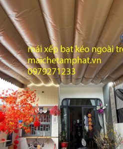 Thi công ,Lắp Đặt Mái Hiên Mái Xếp, Mái Che Di Động Tại Quận 12
