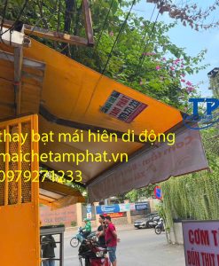 Báo Giá May Bạt Mái Xếp, Bạt Kéo Di Động Che Nắng 69k phan thiết , bình thuận